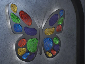 房间一角 3D 模型