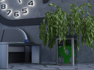 Room Corner 3D मॉडल