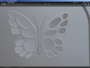 房间一角 3D 模型