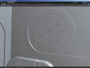 房间一角 3D 模型