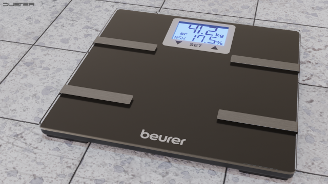 Bathroom Scale Modèle 3D .c4d .max .obj .3ds .fbx .stl .blend 
