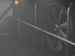 Sci-Fi Corridor 3D मॉडल