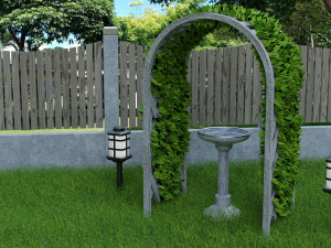 Garden Furniture and Accessories Modèle 3D