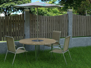 Garden Furniture and Accessories Modèle 3D