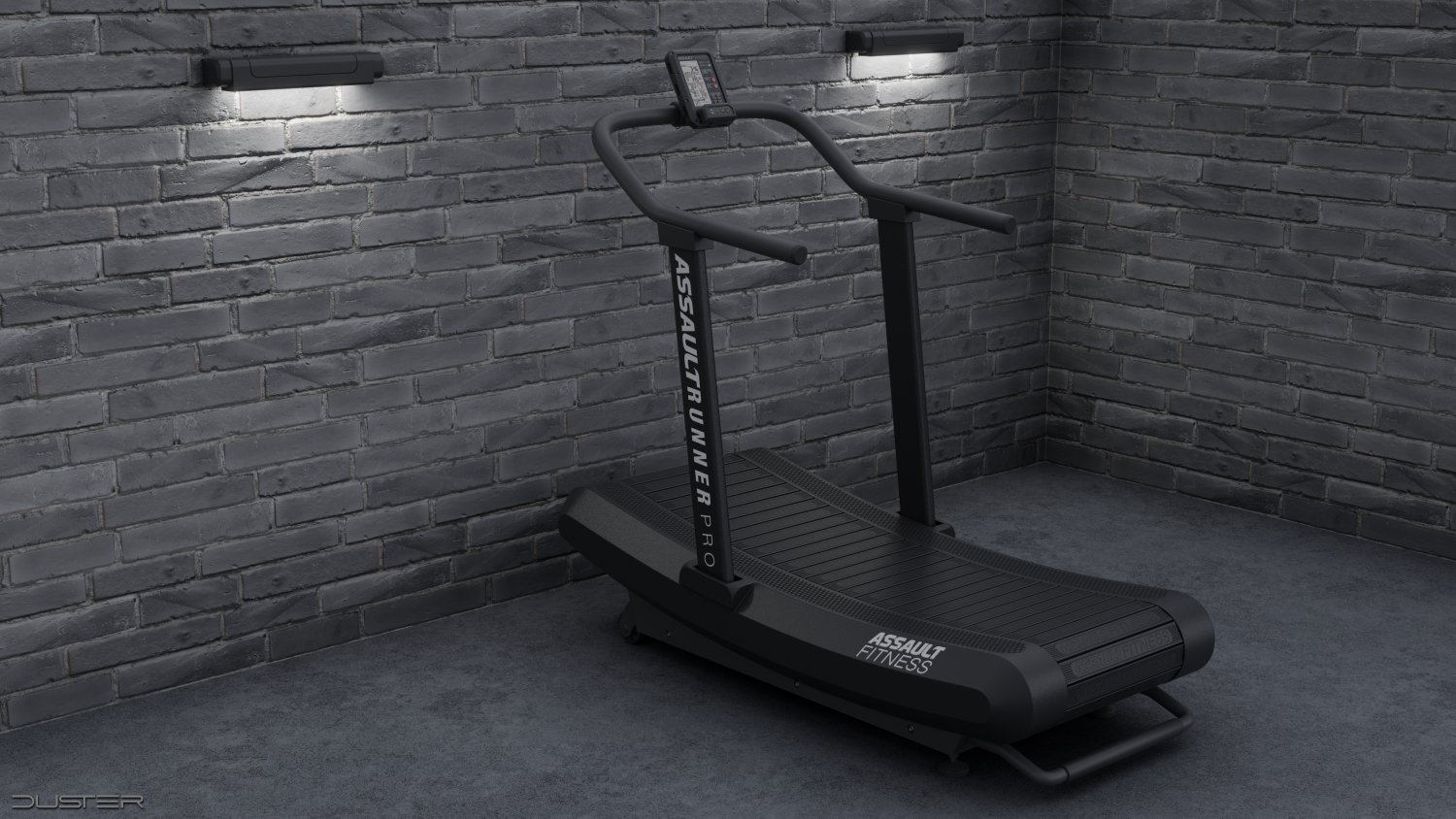 Treadmill Assault Runner Pro 3D Model in Sports Equipment 3DExport