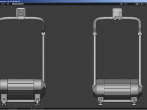 Treadmill - Assault Runner Pro 3D Model