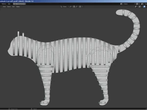3D Puzzle - Cat 3D Model