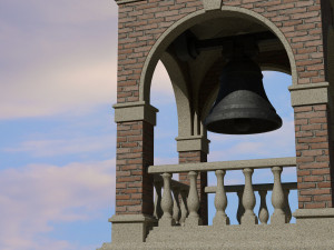 Bell - Clock Tower 3D 模型