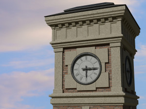 Bell - Clock Tower 3D 模型