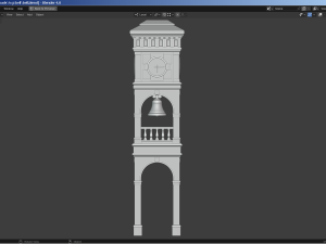 Bell - Clock Tower 3D 模型