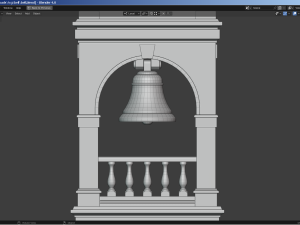Bell - Clock Tower 3D 模型