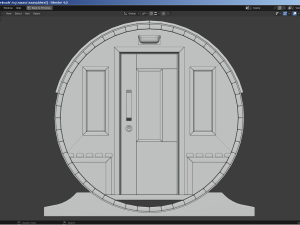 Garden Barrel Sauna Modelo 3D