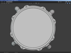 Percussion - Drum Set Modello 3D
