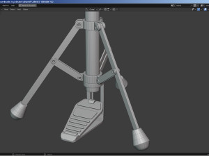 Percussion - Drum Set Modello 3D
