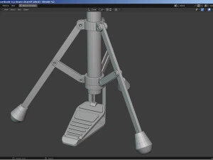 Percussion - Drum Set 3D Model