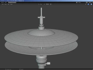 Percussion - Drum Set 3D Model