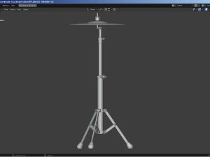 Percussion - Drum Set 3D Model