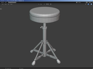 Percussion - Drum Set Modello 3D
