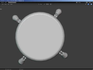 Percussion - Drum Set 3D Model