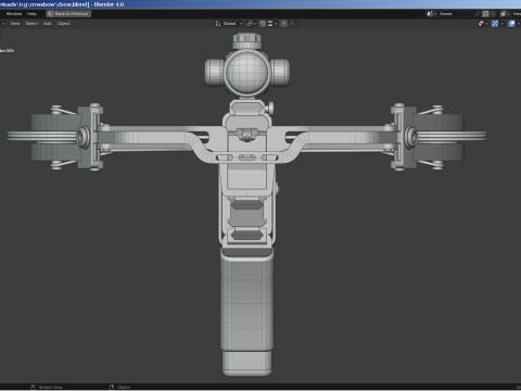 Military Crossbow 3D मॉडल