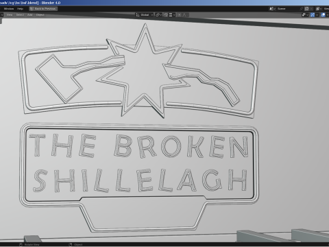 The Broken Shillelagh - pub restaurant from Saints Row 3 Modelo 3D