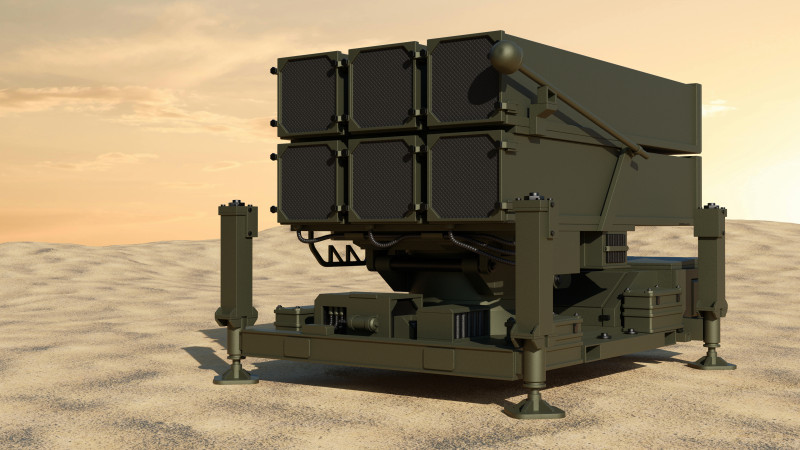 SAM Missile Launcher 1 of 3 3D Model .c4d .max .obj .3ds .fbx .stl .blend 