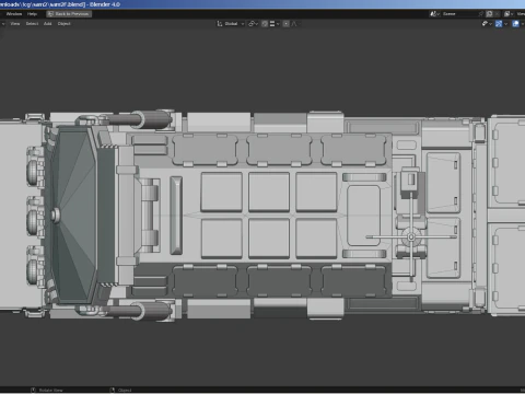 SAM Missile Launcher Bundle 3D Model