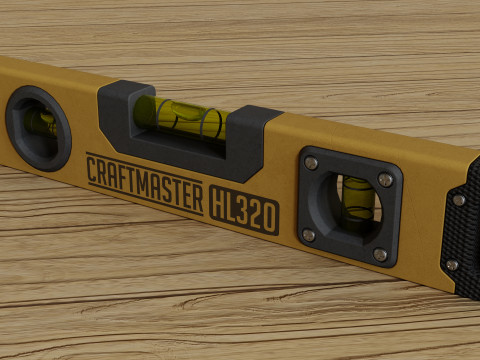 Woodworking Tools Set 3D Model