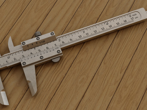 Woodworking Tools Set 3D Model