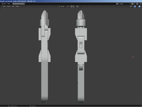 Woodworking Tools Set 3D Model