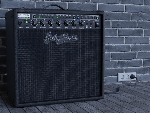 Guitar Amplifier Modelo 3D