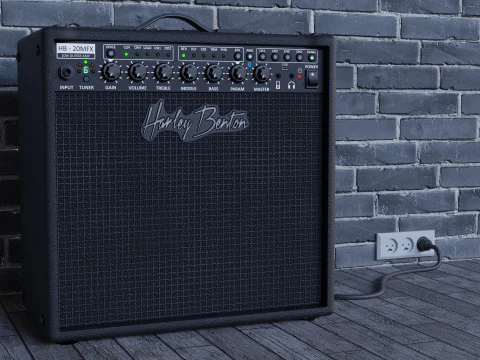 Gitaarversterker 3D Model