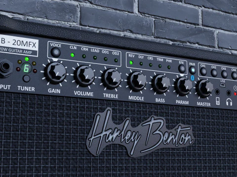 Guitar Amplifier 3D Model