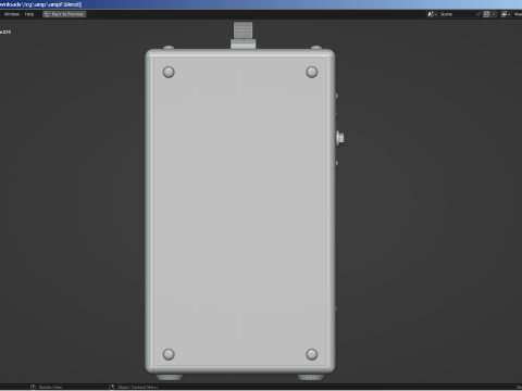 Guitar Amplifier 3Dモデル