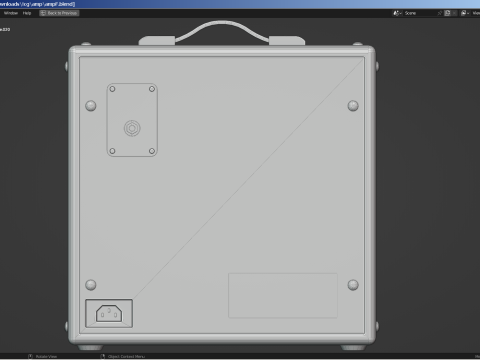 Guitar Amplifier 3Dモデル