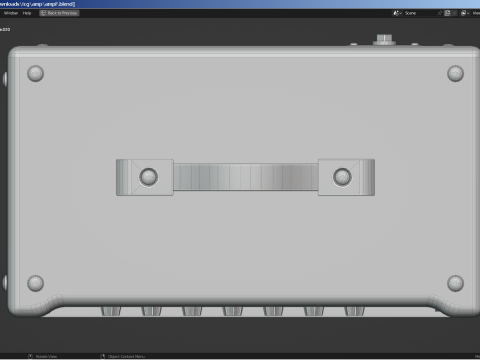 Guitar Amplifier 3Dモデル