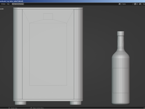 Wine Cooler 3Dモデル