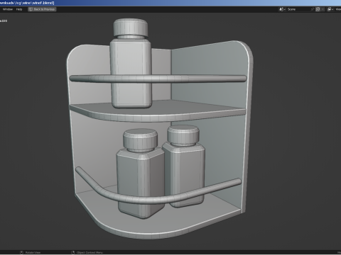 Wine Cooler 3Dモデル