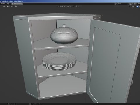 Retro Vintage Spice Rack Modèle 3D