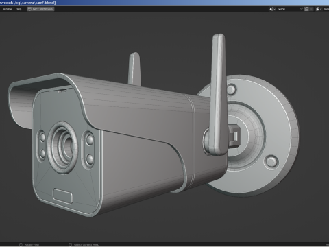 Security Camera 3Dモデル