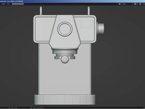 Coffee Machine 3D 모델