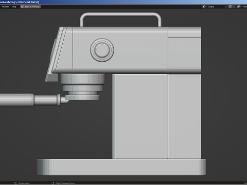 Coffee Machine 3D 모델