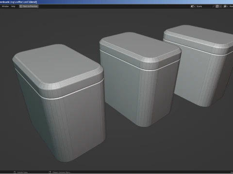 コーヒーマシン 3Dモデル