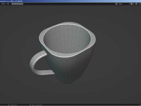 Coffee Machine 3D 모델