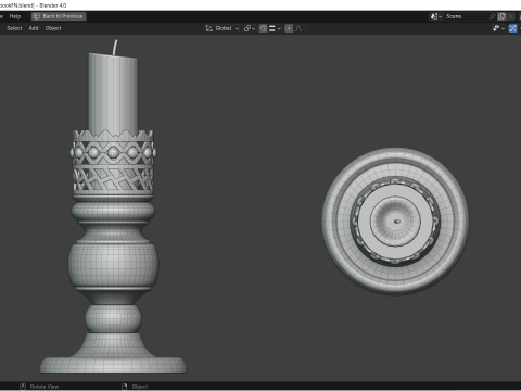 Spellbook - Grimoire and accessories 3D Model
