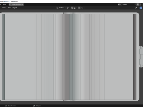 Spellbook - Grimoire and accessories 3D Model