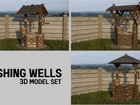 Криниці бажань 3D Модель