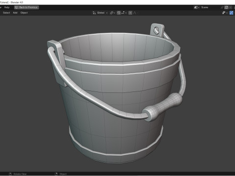 소원의 우물 3D 모델