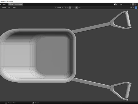Wheelbarrow 3D Model