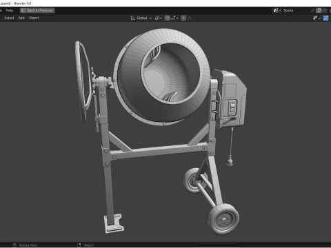 Bouwapparatuur 3D Model